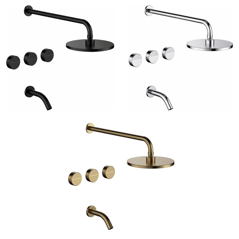 Grifería Ducha Y Bañera Fv Grip 0103/L8