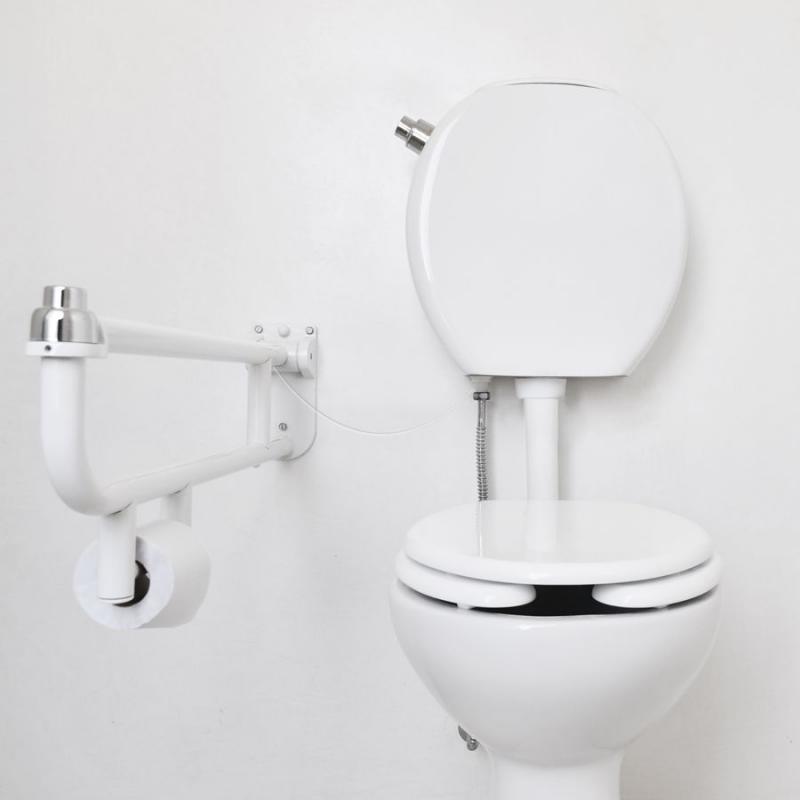 Inodoro Corto Ferrum Espacio Discapacitado Blanco (IETMJ)