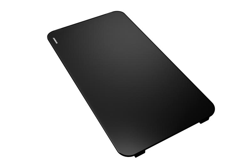 Tabla de Picar Johnson de Vidrio Templado Negro para Luxor Quadra TAVTLQ