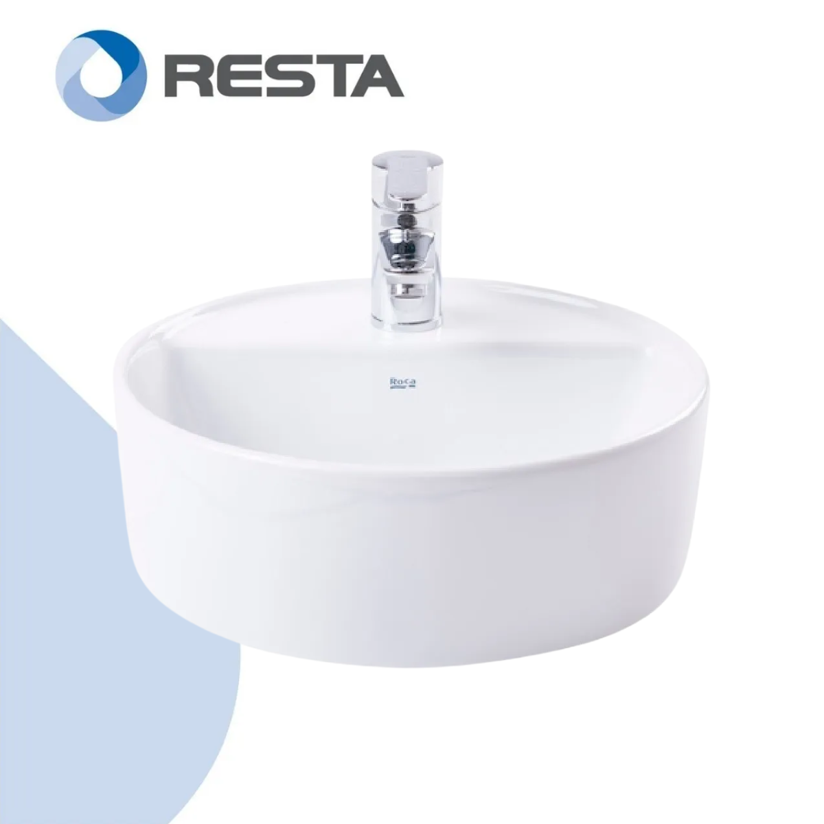 Bacha Lavatorio Sobre Encimera Roca Optica Plus 37 Cm