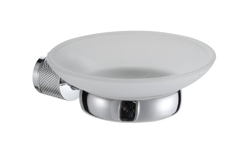 Jabonera Baño Peirano Fabric Cromo 17050C