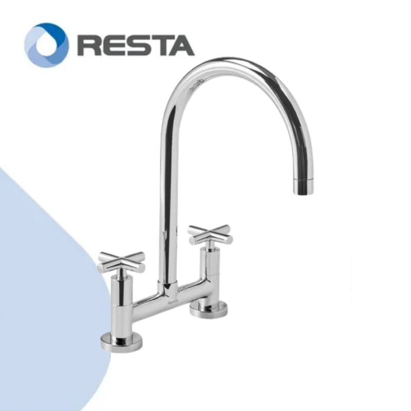 Griferia Cocina Mesada Peirano Valencia 51-122 Cromo