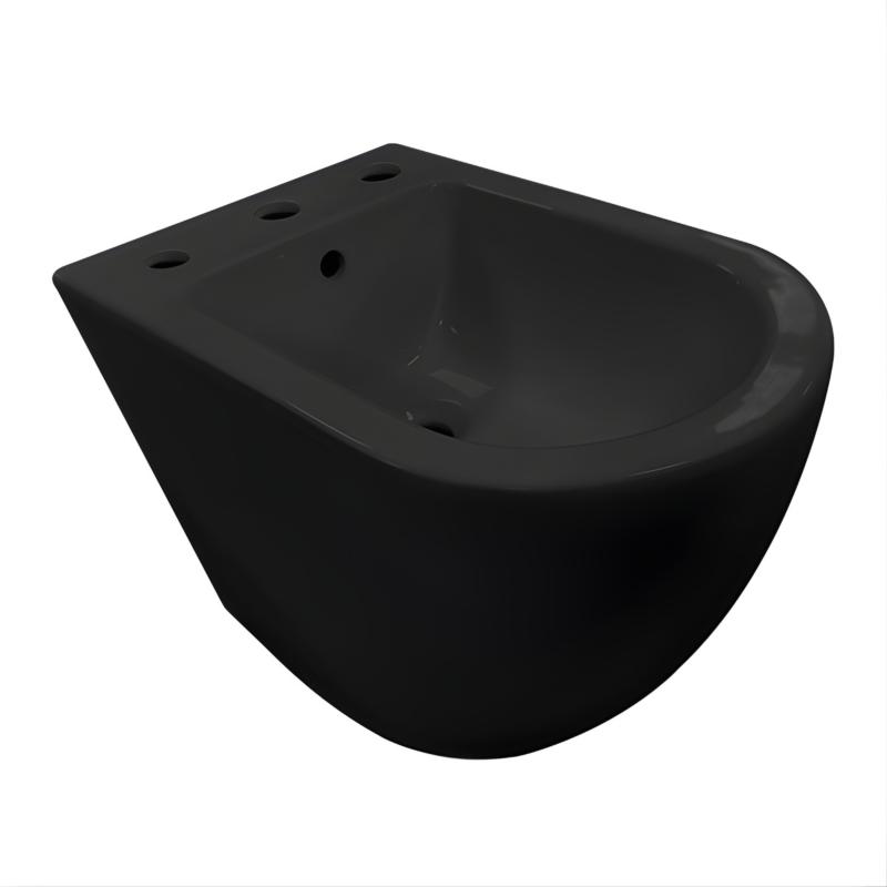 Bidet 3 Agujeros Peirano Linea Stone Black (BID104N-3)