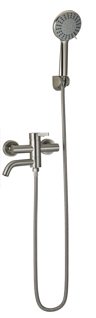 Grifería Ducha Monocomando Exterior Peirano Steel 83-205