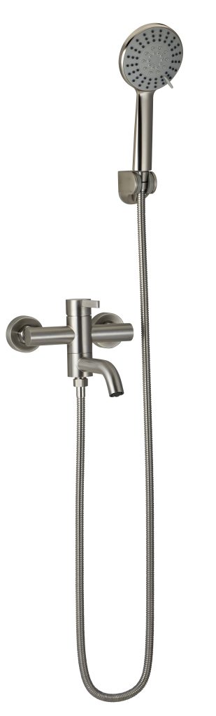 Grifería Ducha Monocomando Exterior Peirano Steel 83-205