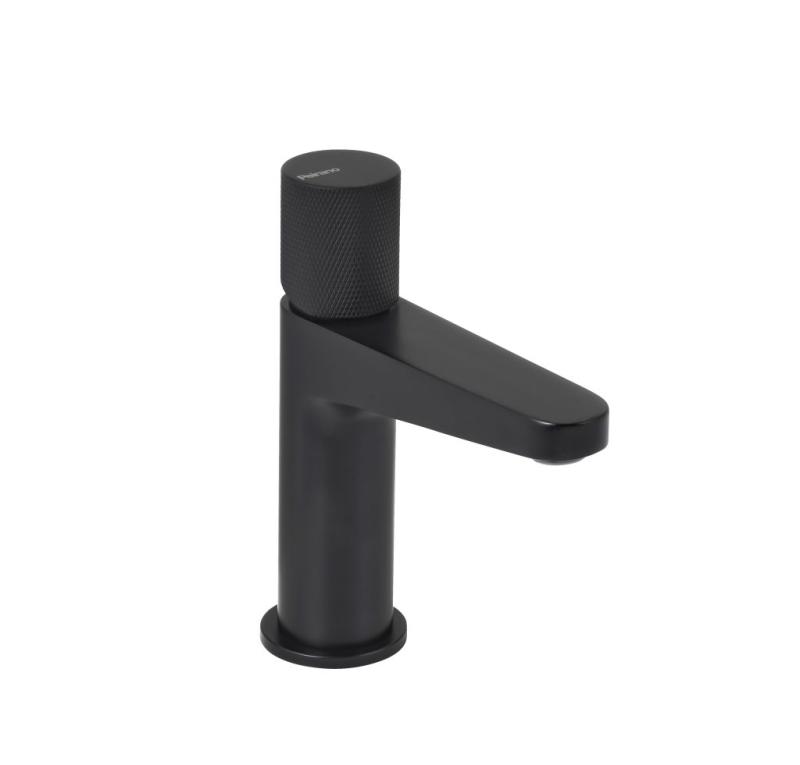 Grifería Lavatorio Monocomando Bajo Peirano Fabric Black 60-200N