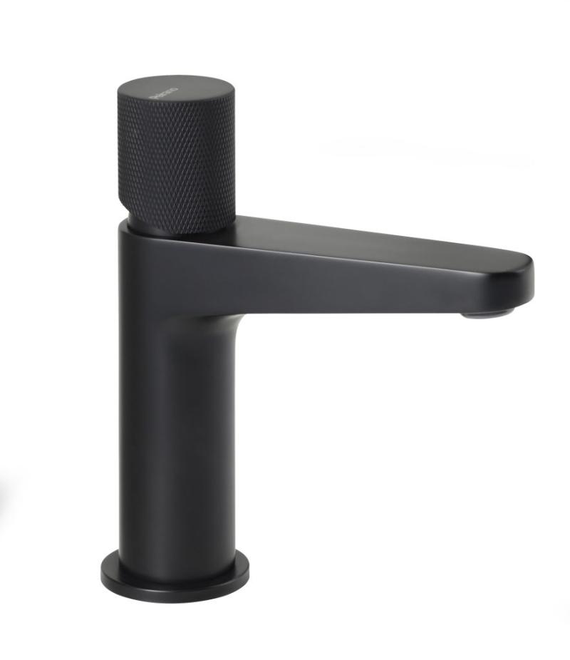 Grifería Lavatorio Monocomando Bajo Peirano Fabric Black 60-200N