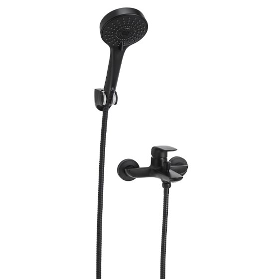 Grifería Monocomando Ducha Exterior Fv Epuyén 0310/L2 NG Negro