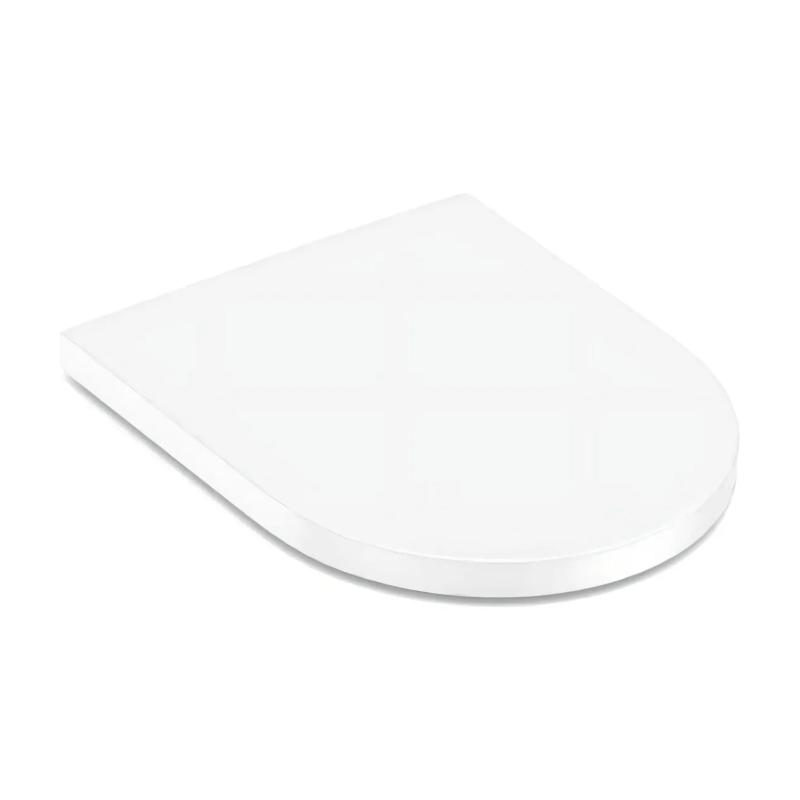 Asiento Y Tapa Con Caída Amortiguada Roca Debba Blanco