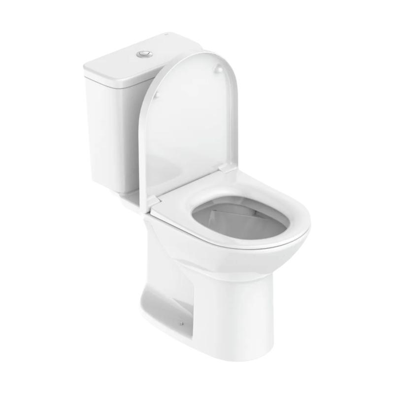 Asiento Y Tapa Con Caída Amortiguada Roca Debba Blanco
