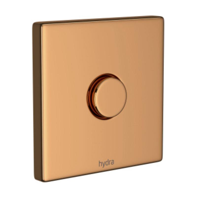 Combo Válvula Descarga + Tecla Hydra Plus Red Gold 51014