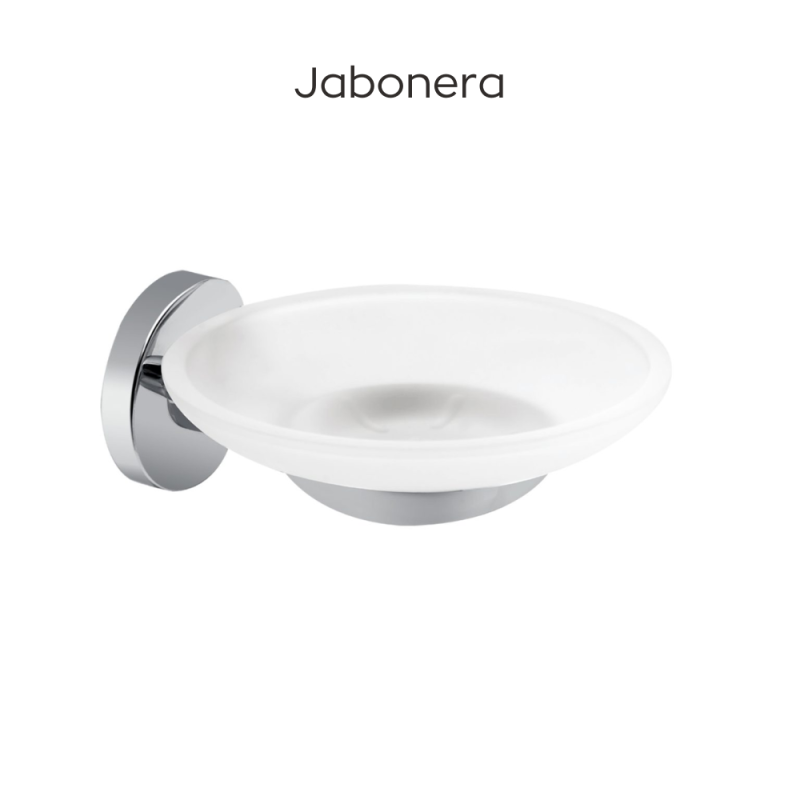 Kit De Accesorios De 6 Piezas Autoadhesivo Peirano Stick Linea 19006 Cromo