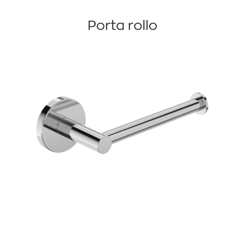 Kit De Accesorios De 6 Piezas Autoadhesivo Peirano Stick Linea 19006 Cromo