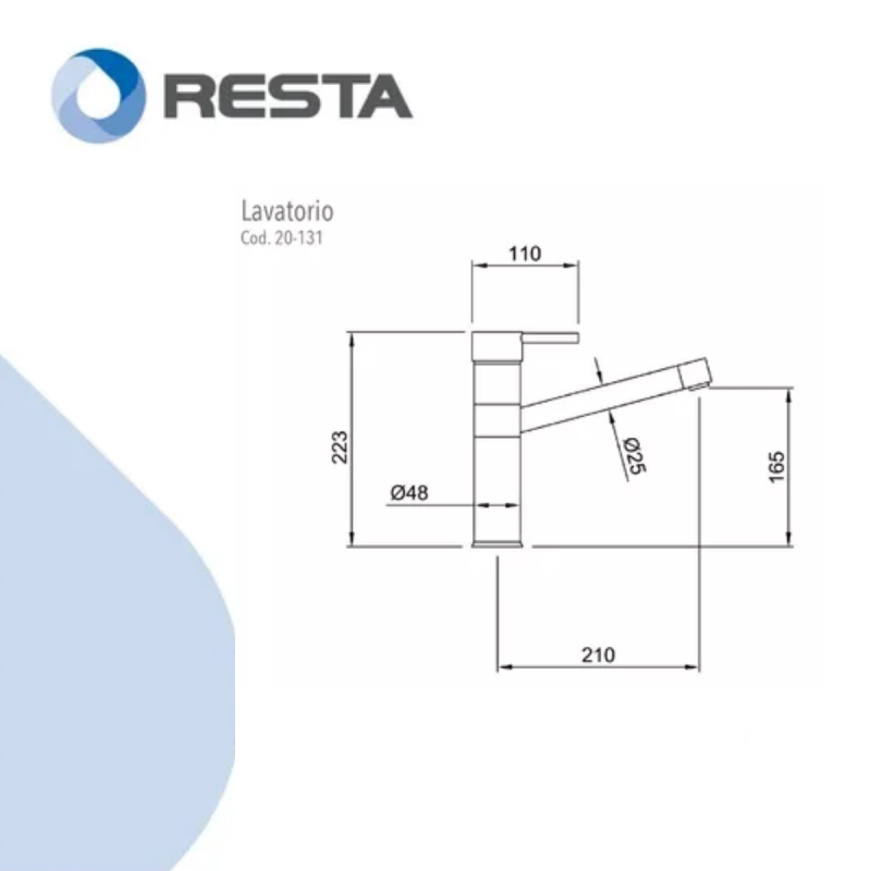 Griferia Cocina Monocomando Mallorca Peirano 20-131