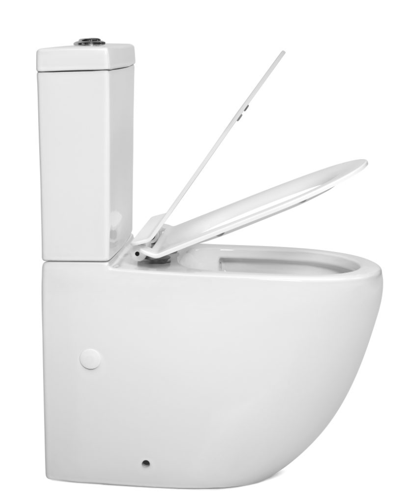 Depostio con Descarga Dual Peirano Linea Stone Blanco (INO104-2)