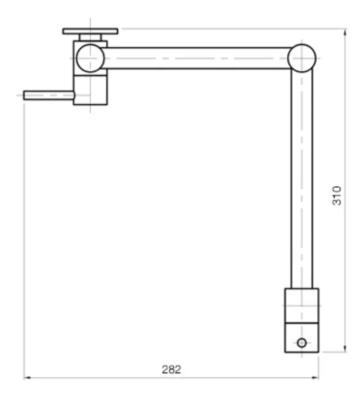 Griferia Cocina Monocomando Ollas Marbella Retráctil 52-121
