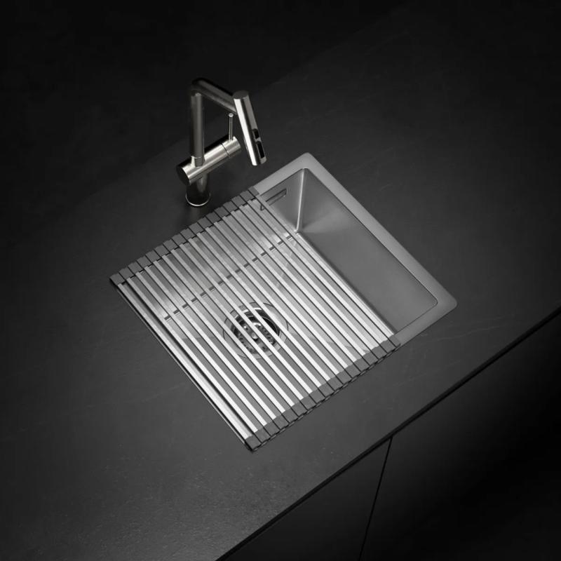 Bacha De Cocina Simple Johnson Acero Signature Enkel SE45 Cromo