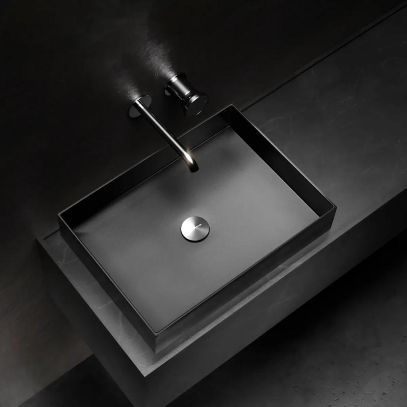 Bacha De Vanitory Simple Johnson Acero Signature Axis Black