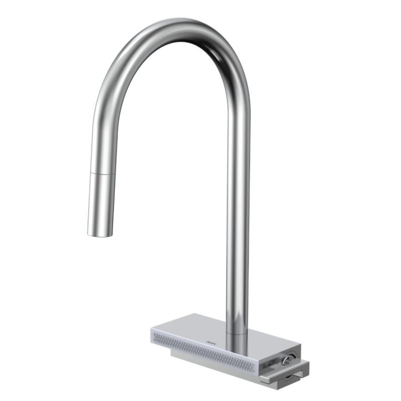 Grifería Cocina Multifunción Monocomando Extensible Peirano Zenith 20-182 Cromo