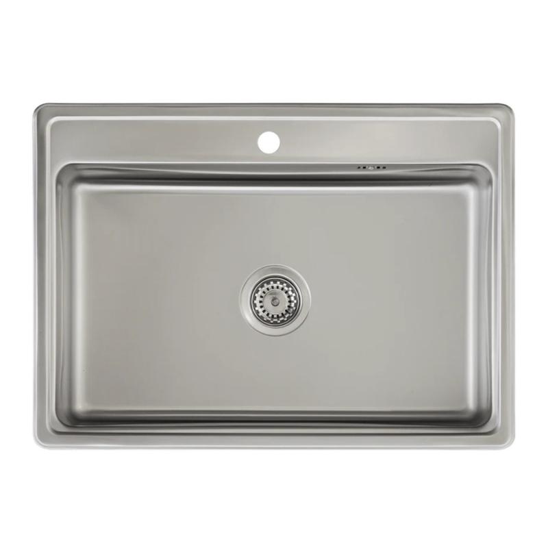 Bacha Cocina Designia 70x42x17cm Acero Inox. Mi Pileta 780E