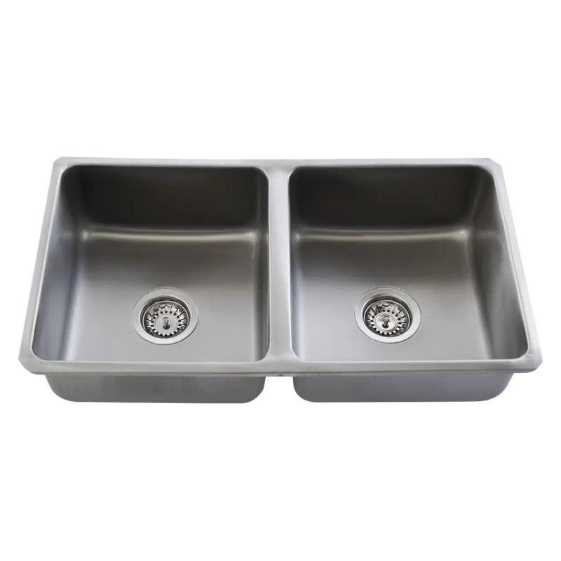 Pileta Doble Designia 71x37x17 Mi Pileta 786