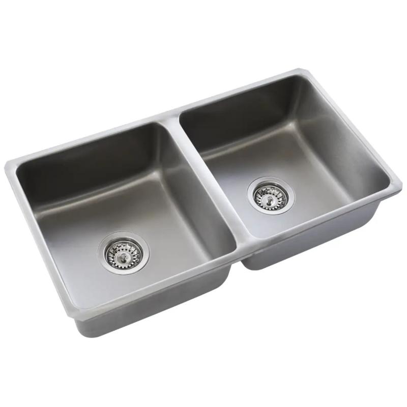 Pileta Doble Designia 71x37x17 Mi Pileta 786