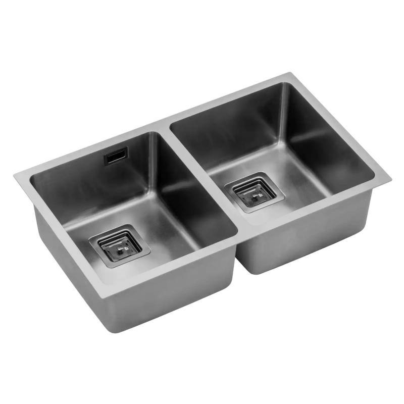 Bacha Doble Cocina Mi Pileta Essentia 671 Black