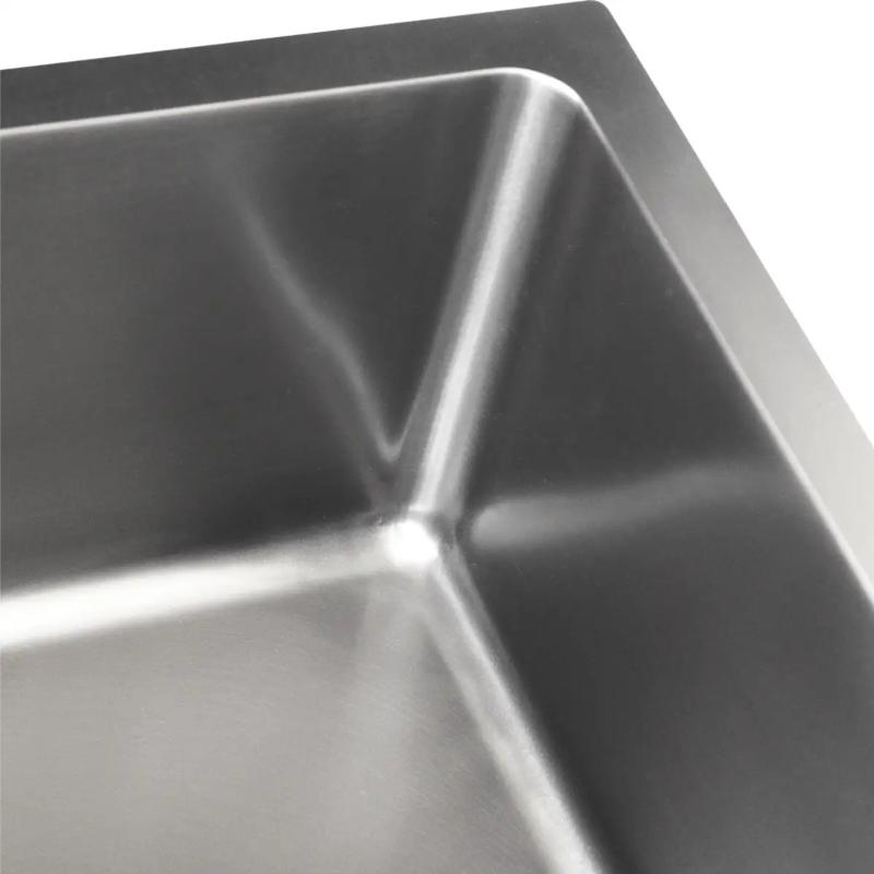 Bacha Cocina Simple 60x40 Mi Pileta Essentia 660 Plateado