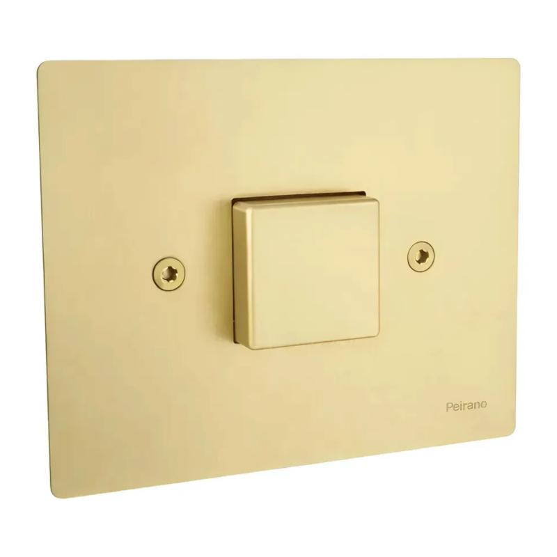 Tapa Tecla Para Válvula De Descarga Peirano A1539G Gold