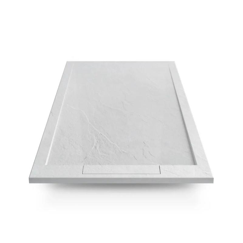 Receptáculo Piso De Ducha Resina Poliester Peirano PDU102 Blanco