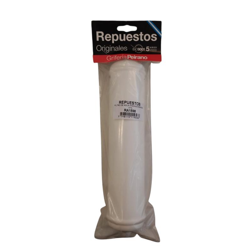 Repuesto Filtro De Agua Para Vita Monocomando Peirano RA1598 Blanco