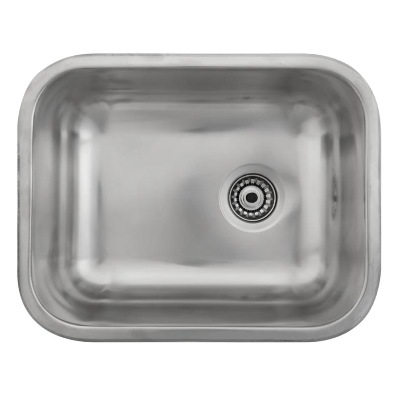 Bacha Pileta Cocina Simple Acero Inoxidable Mi Pileta 243