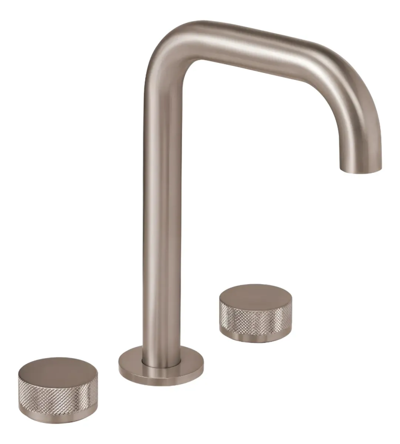 Grifería Lavatorio Baño Peirano Fabric Nickel 60-100NI