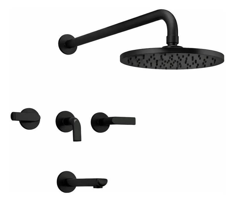 Grifería Ducha Y Bañera Baño Fv Cipres 0103/N2-NG