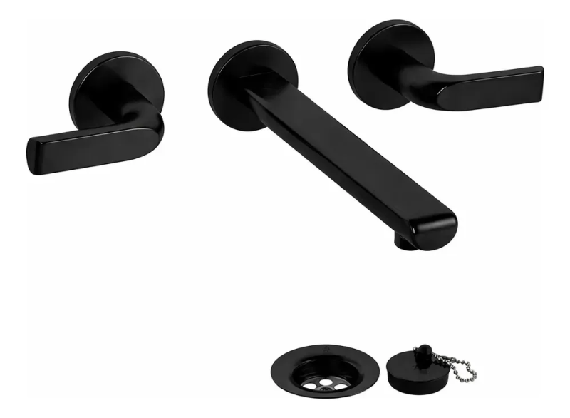 Grifería Lavatorio Pared Embutido Fv Cipres 0203/N2-NG