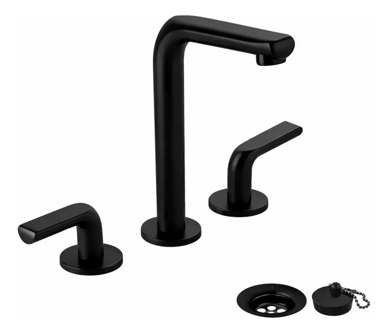 Grifería Lavatorio Con Desagüe Fv 0207/N2-NG