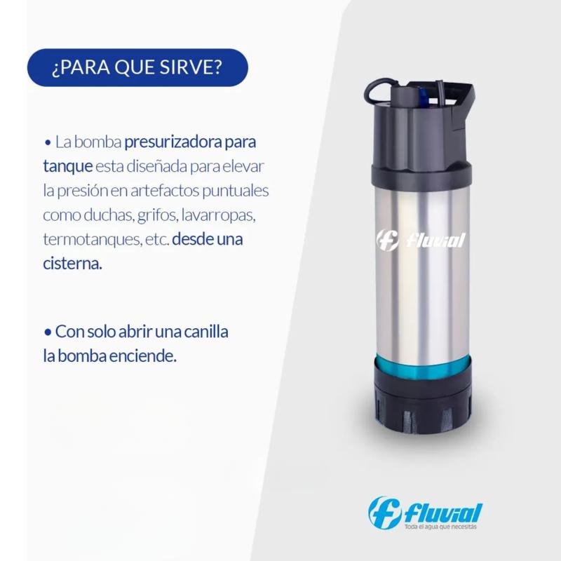 Bomba Presurizadora Sumergible Fluvial BSP550