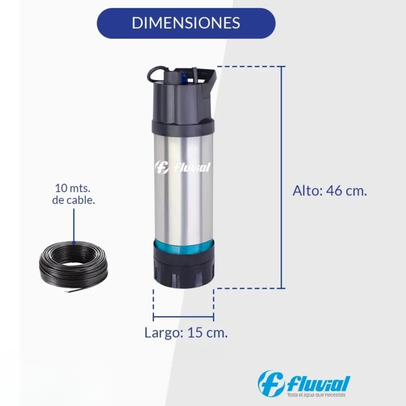 Bomba Presurizadora Sumergible Fluvial BSP550