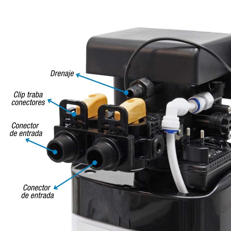 Ablandador De Agua Anti Sarro 1500 L/H Autom Fluvial AF-1500