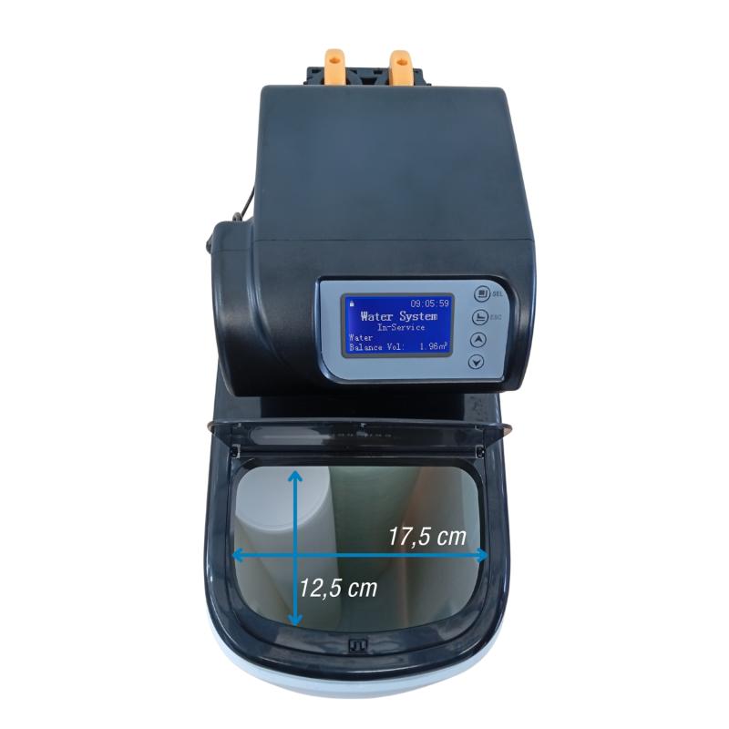 Ablandador De Agua Anti Sarro 1500 L/H Autom Fluvial AF-1500