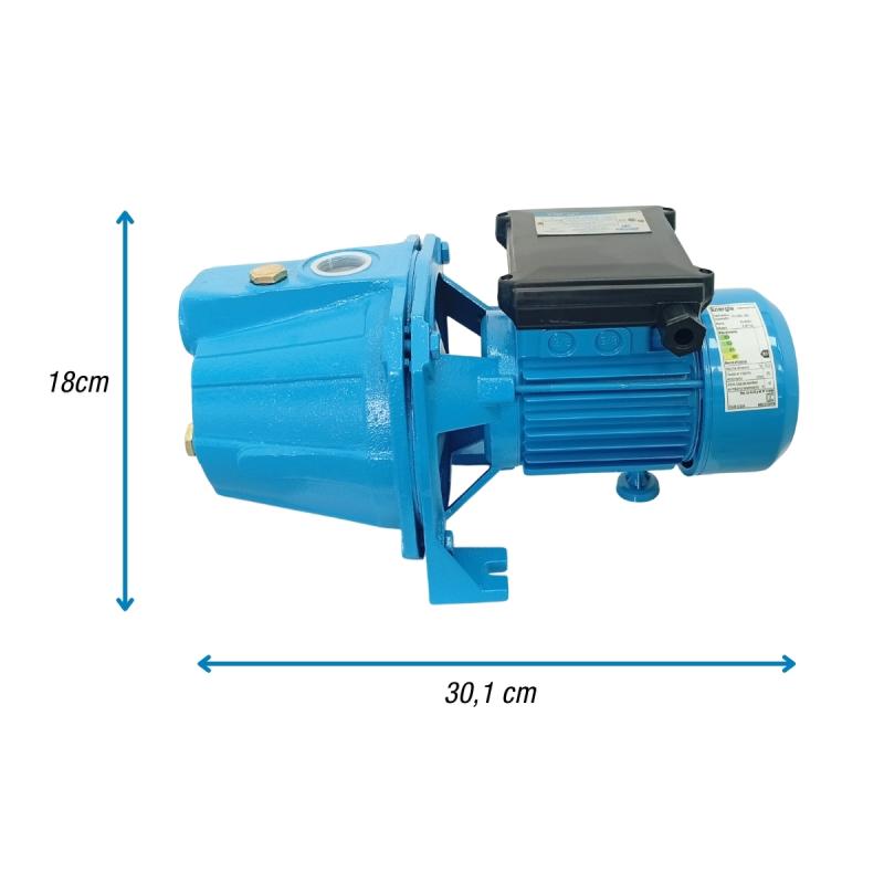 Bomba Autoaspirante 0.5hp Impulsor Bronce Fluvial Fjet 50