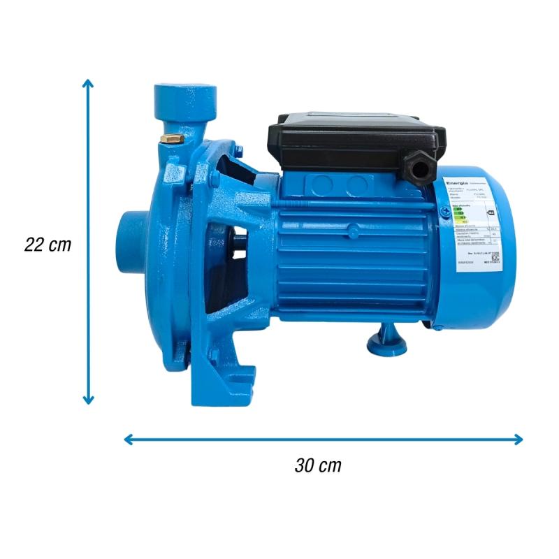 Bomba Centrífuga 0.5HP 20m Fluvial FE 500