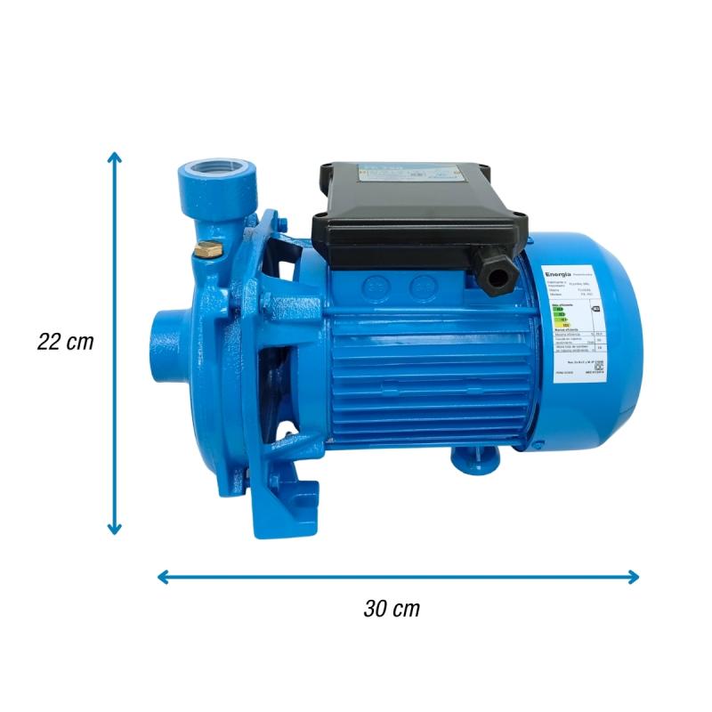 Bomba Centrífuga 0.75HP 22m Fluvial FE 750