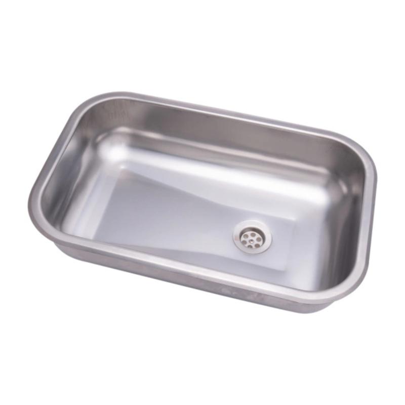 Bacha Pileta Simple Cocina Acero 430 52x32x13cm Ariel 4303