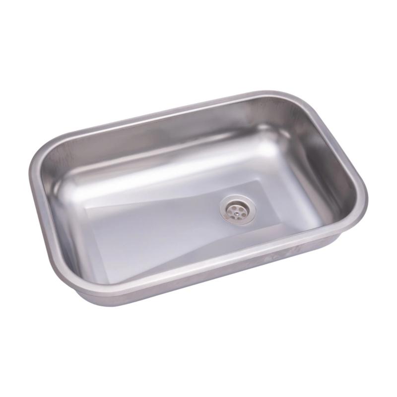 Bacha Pileta Simple Cocina Acero 430 52x32x13cm Ariel 4303