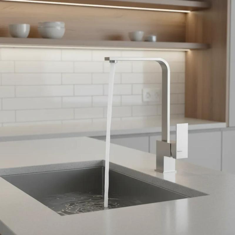 Grifería De Cocina Mezcladora Peirano Mat 20-183