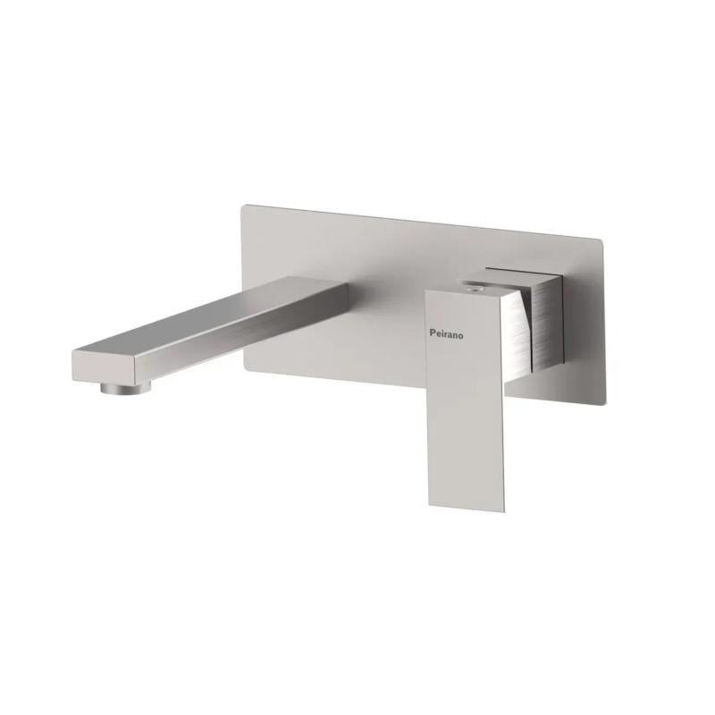 Grifería Lavatorio De Pared Monocomando Peirano Mat 63-183