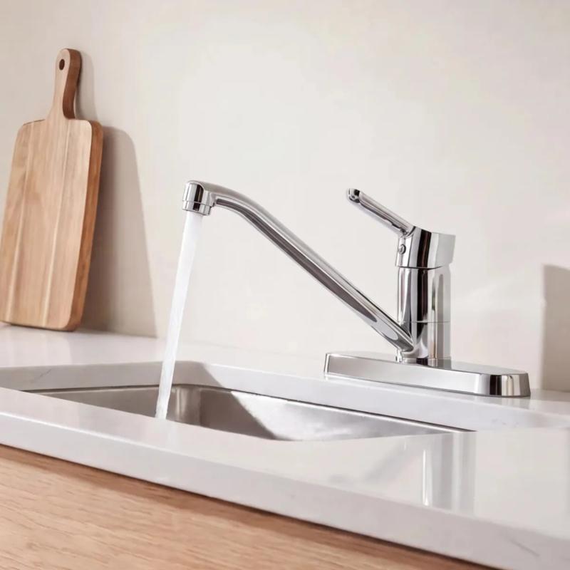 Grifería Cocina Monocomando Peirano Dique Duo 21-160 Cromo