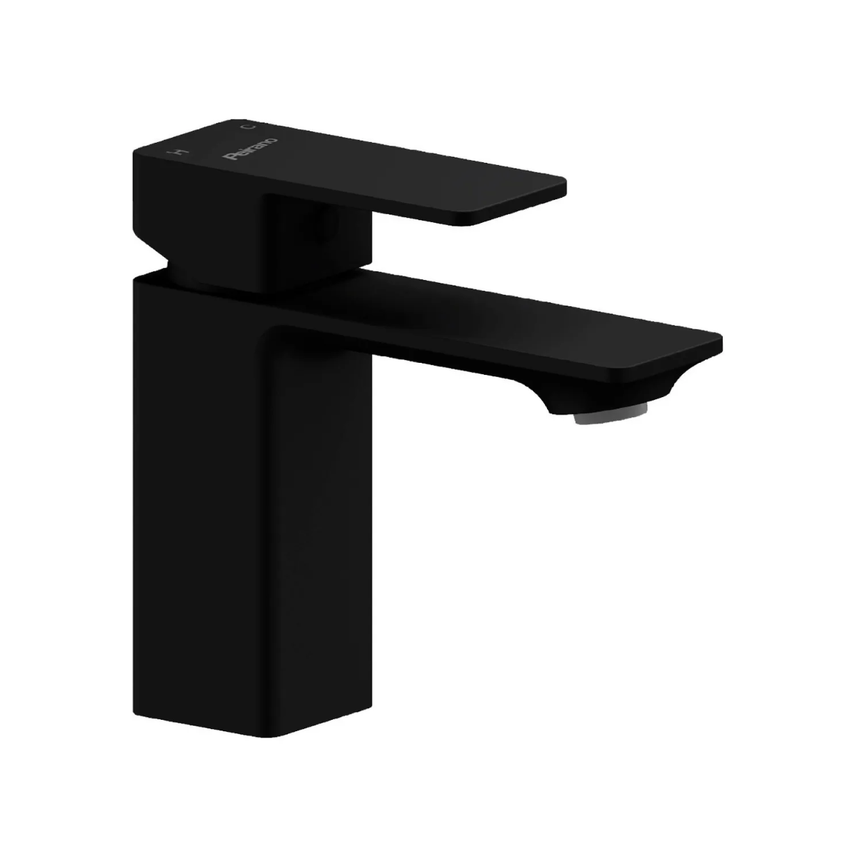 Griferia Monocoman Lavatorio Bajo Peirano Soria Black 60-192