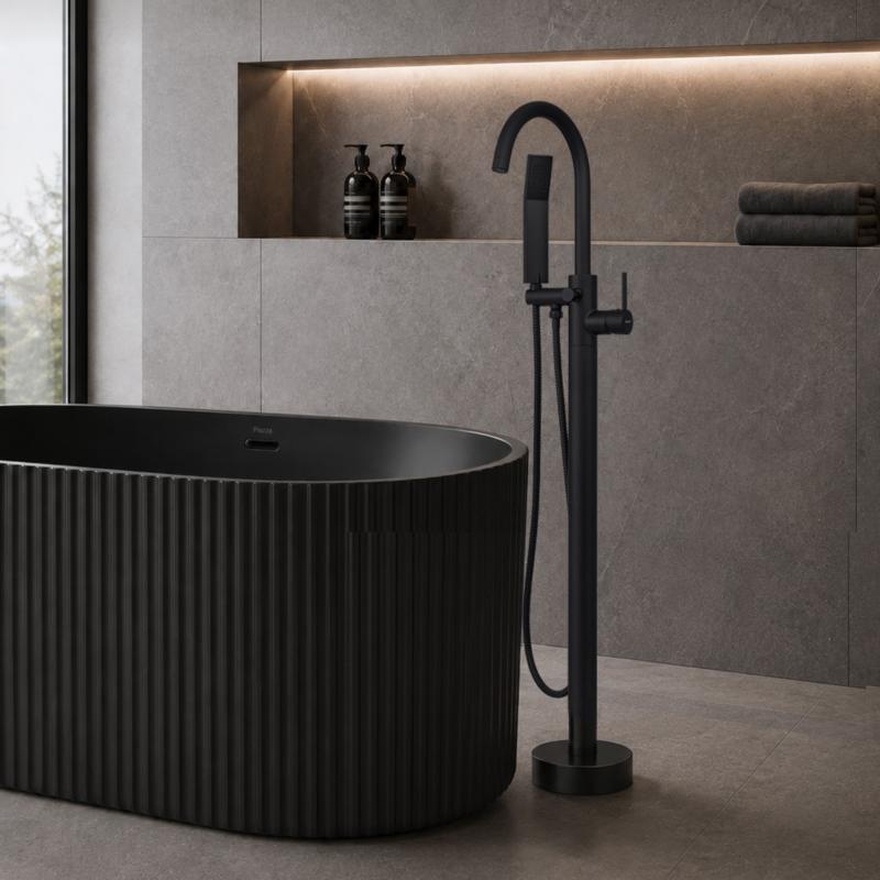 Grifería De Pie Con Duchador Para Bañera Piazza Terme 54020NE